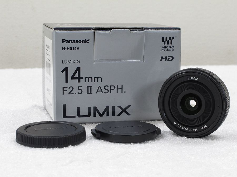 【美品】 Panasonic LUMIX G 14mm/F2.5 II ASPH レンズ @28941 / 中古オーディオ買取、販売、通販の