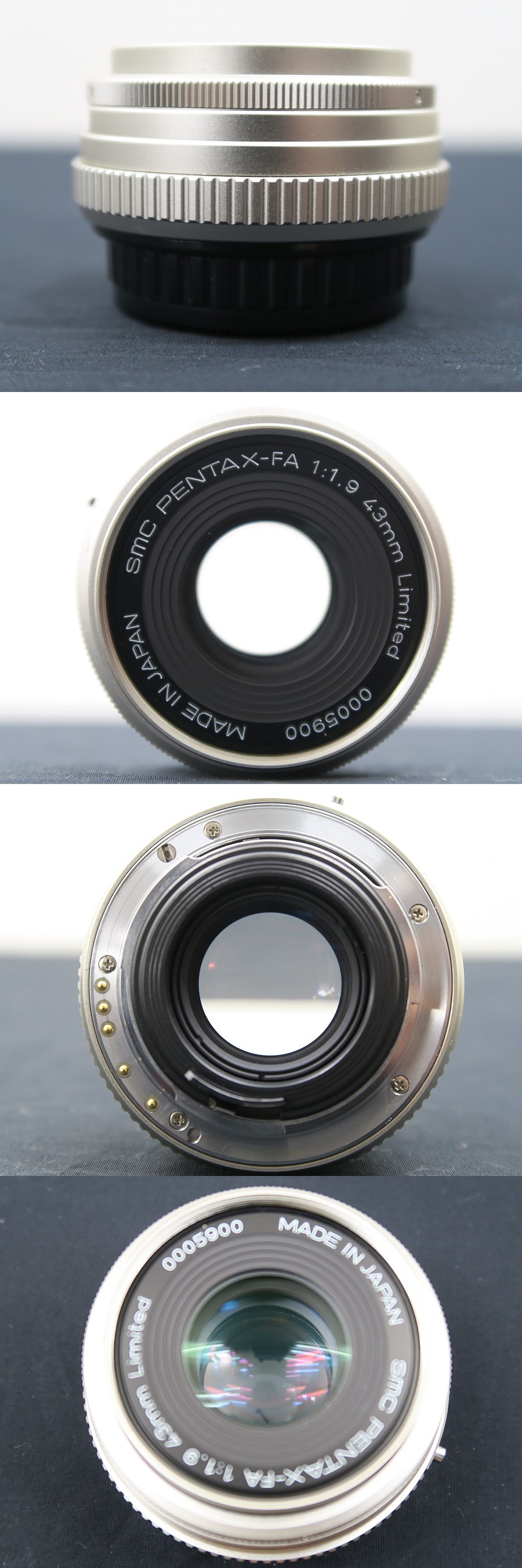 PENTAX SMC PENTAX-FA F1.9 43mm Limited カメラレンズ 元箱 @40644 / 中古オーディオ買取、販売