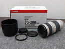 【美品】 Canon EF70-200mm F4L IS USM レンズ 元箱付 @31688