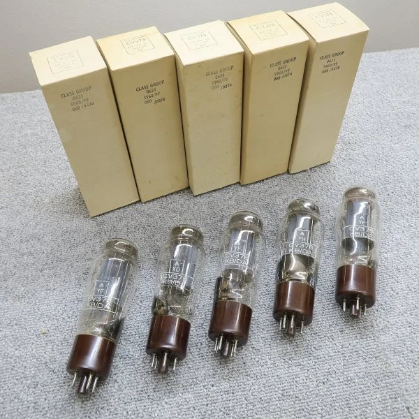 【現状】Value Electronic CV378 真空管 5本セット バリューエレクトロニクス @57644