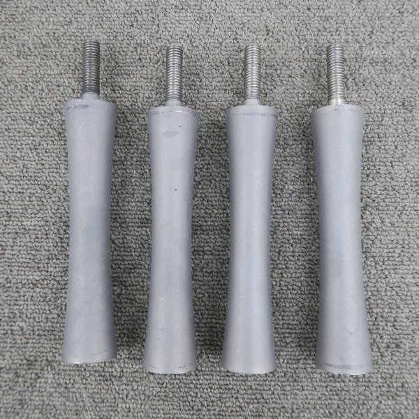 【Cランク】QUADRASPIRE Q4D VENT 32mm 専用ポール 140mm 4本 オーディオラック クアドラスパイア @57863