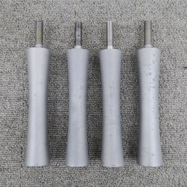 【Cランク】QUADRASPIRE Q4D VENT 32mm 専用ポール 140mm 4本 オーディオラック クアドラスパイア @57867
