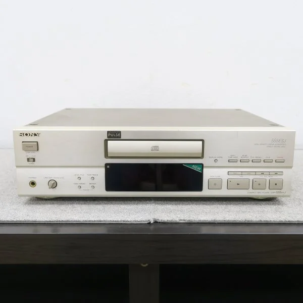【ジャンク】SONY CDP-555ESJ CDデッキ ソニー @58948