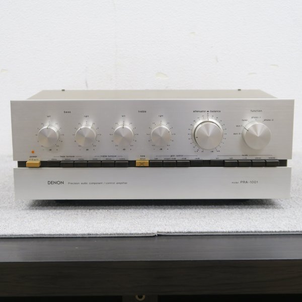 【ジャンク】DENON PRA-1001 プリアンプ デノン @60347
