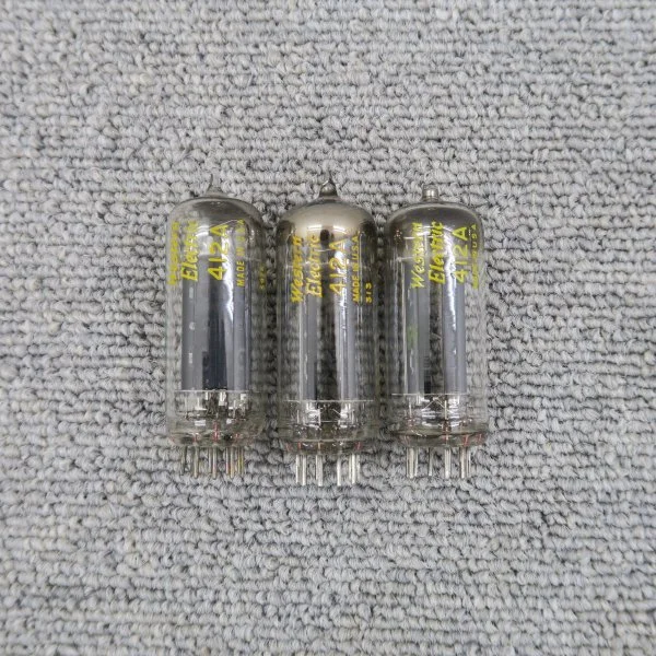 【Cランク】Western Electric 412A 3本 真空管 ウエスタンエレクトリック @60465
