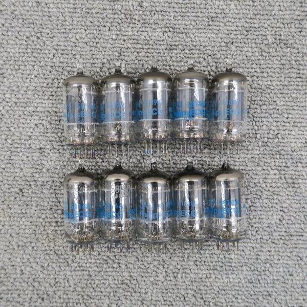 【Bランク】PHILIPS 6189W 12AU7 10本 真空管 フィリップス @60467