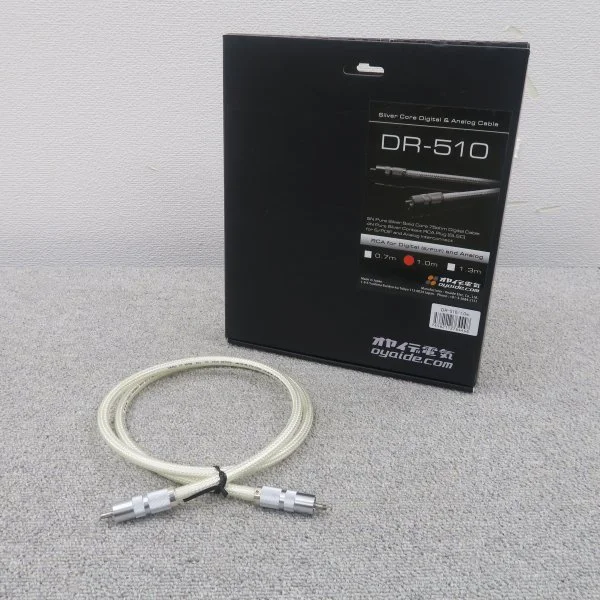 【Bランク】OYAIDE DR-510 1.0m 同軸ケーブル オヤイデ @60588