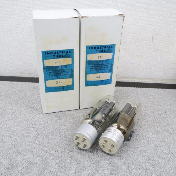 【現状】GE VT-4-C/211 2本 真空管 ゼネラルエレクトリック @60534