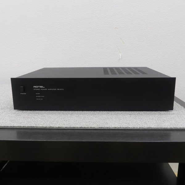 【現状】ROTEL RB-870 パワーアンプ ローテル @60316