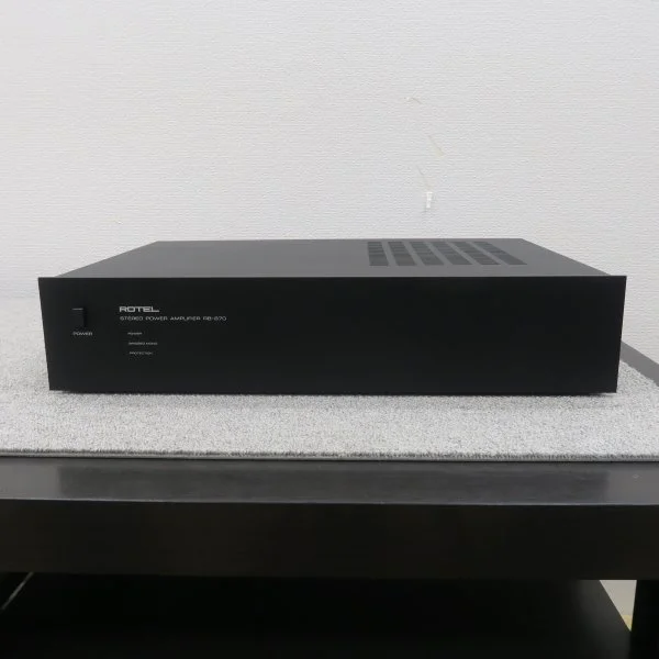 【現状】ROTEL RB-870 パワーアンプ ローテル @60316