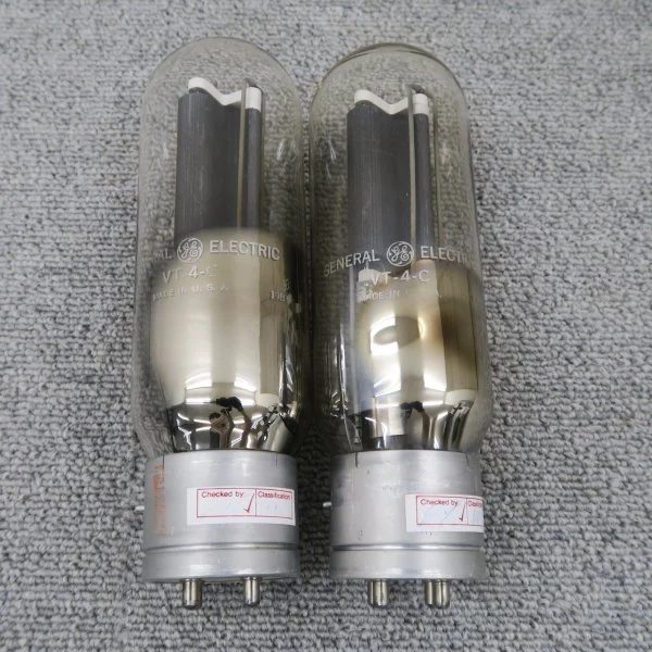 【現状】GE VT-4-C/211 2本 真空管 ゼネラルエレクトリック @60579