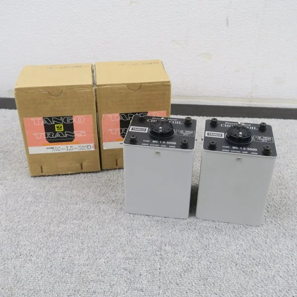 【現状】TANGO MC-1.5-500D ペア トランス タンゴ @60568