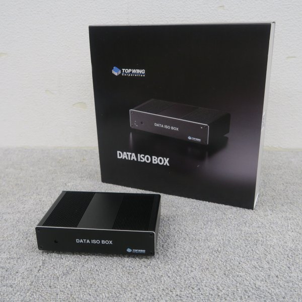 【Aランク】TOP WING DATA ISO BOX オーディオ専用ルーター トップウィング @60731