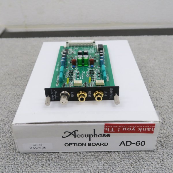 【Sランク】Accuphase AD-60 オプションボード アキュフェーズ @60746