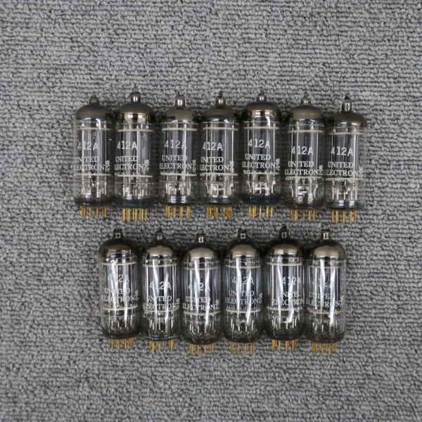 【現状】UNITED ELECTRONICS 412A 13本 真空管 ユナイテッドエレクトロニクス @60501