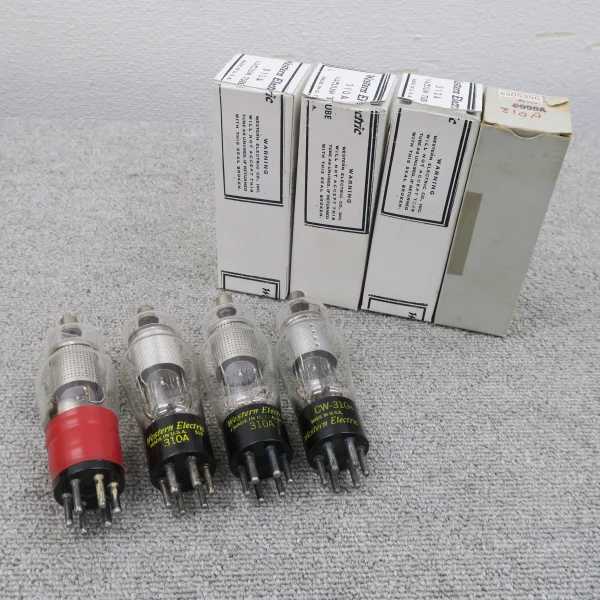 【ジャンク】Western Electric 310A 4本 真空管 ウエスタンエレクトリック @60503