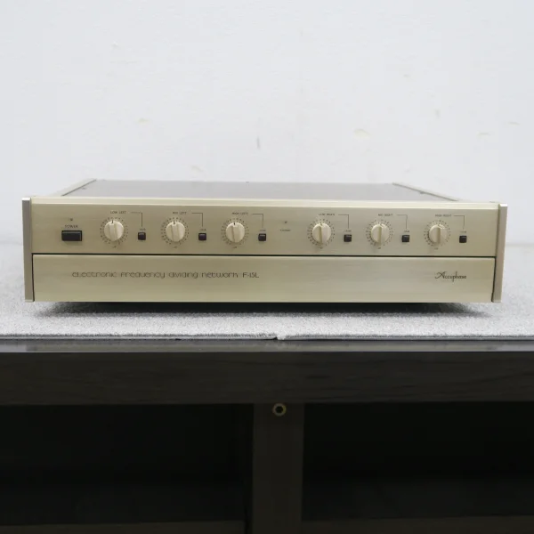 【ジャンク】Accuphase F-15L 周波数ボード付 チャンネルデバイダー アキュフェーズ @60620