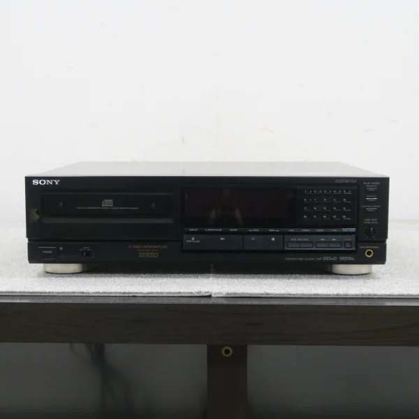 【現状】SONY CDP-337ESD CDプレーヤー ソニー @61044