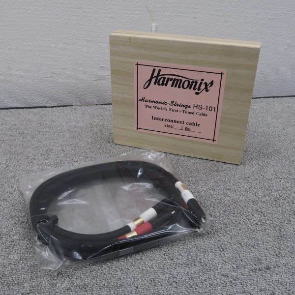 【未使用】Harmonix HS-101 1.0m RCAケーブル ハーモニクス @60988
