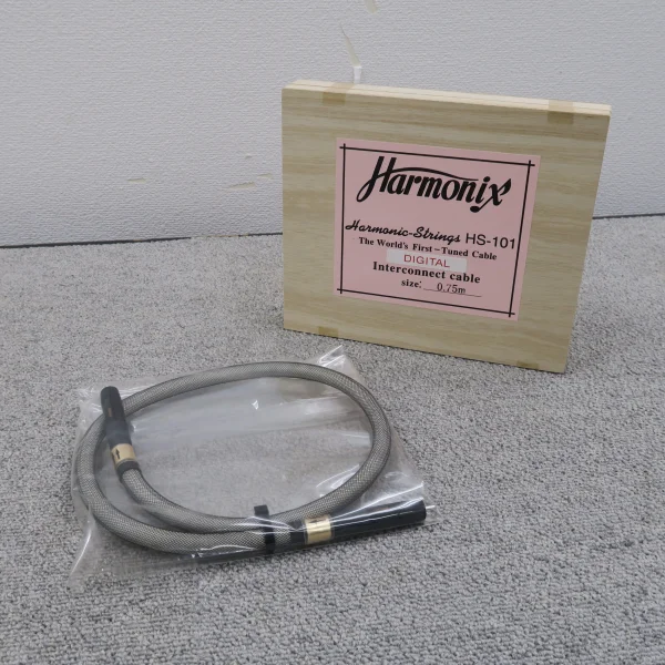 【未使用】Harmonix HS-101 0.75m 同軸ケーブル ハーモニクス @61018