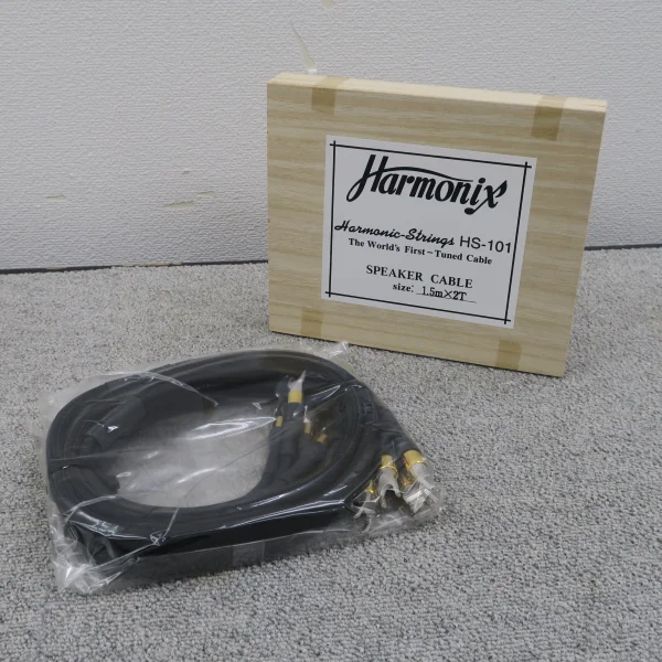 【未使用】Harmonix ＨＳ-101 1.5m スピーカーケーブル ハーモニクス @61020