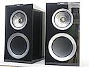 KEF R300 ピアノブラック スピーカー ペア @42825