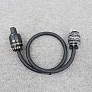 【Cランク】 三菱 MITSUBISHI CABLE PC-1 0.8m 電源ケーブル @55207
