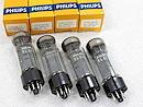 フィリップス PHILIPS EL34(4本) 真空管 @34428