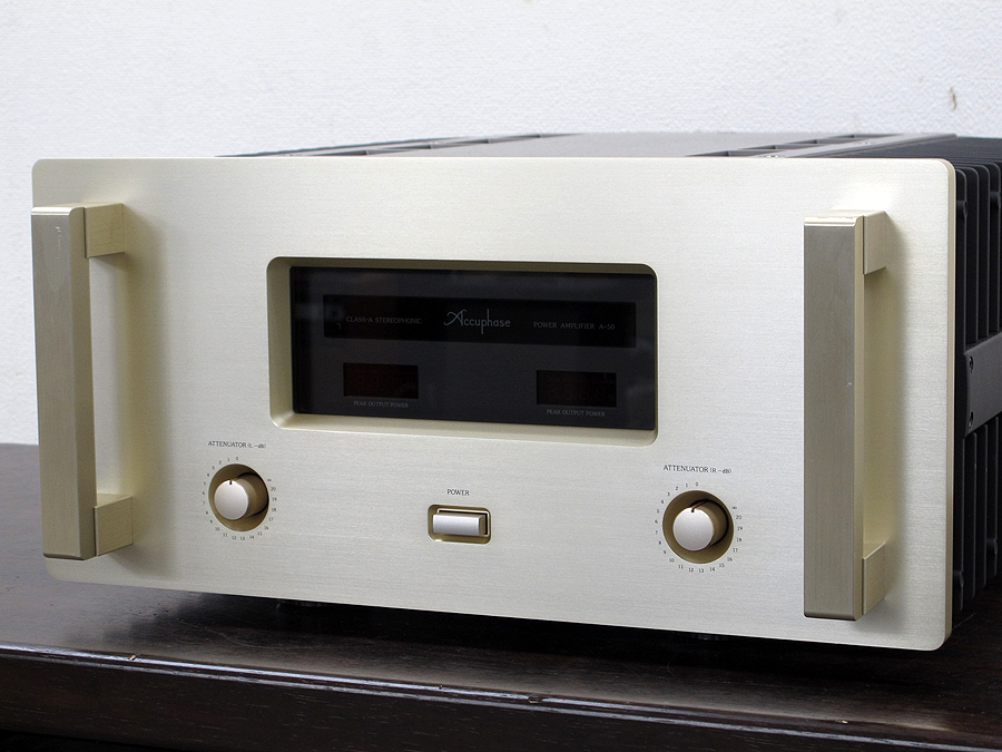 Accuphase A-50 パワーアンプ 総合メンテナンス済み