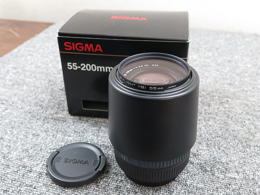 シグマ SIGMA 55-200mm F4-5.6 DC カメラレンズ @22102 / 中古オーディオ買取、販売、通販のショップアフロオーディオ横浜