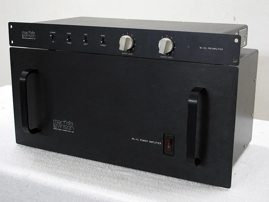 Mark Levinson ML-12L+ML-11L プリアンプ+パワーアンプ