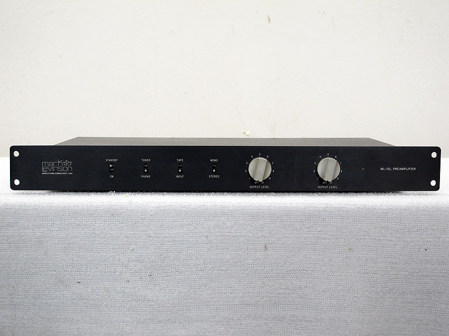 Mark Levinson ML-12L+ML-11L プリアンプ+パワーアンプ @22445