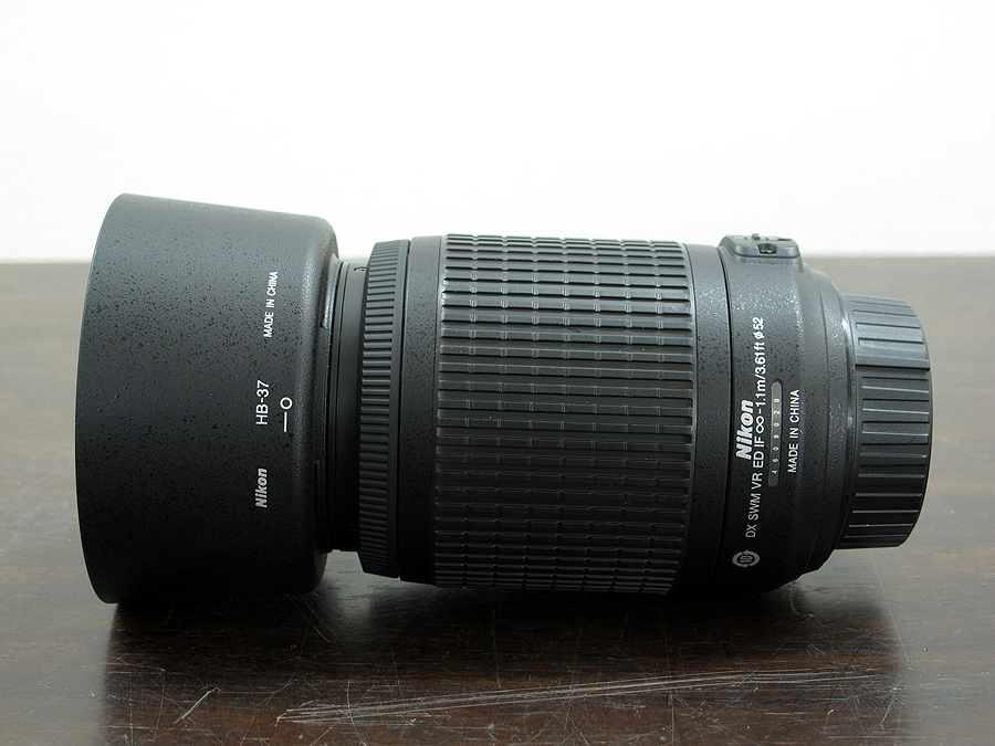 Nikon AF-S DX VR Zoom 55-200mm f/4-5.6G カメラレンズ @22486 / 中古