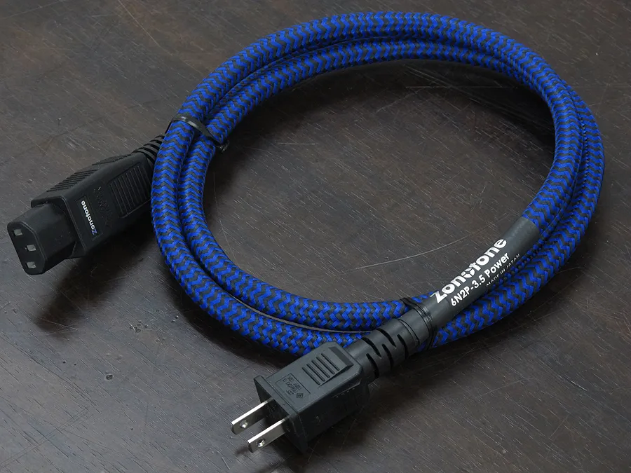 ゾノトーン Zonotone 6N2P-3.5 Power  1.5m 電源ケーブル