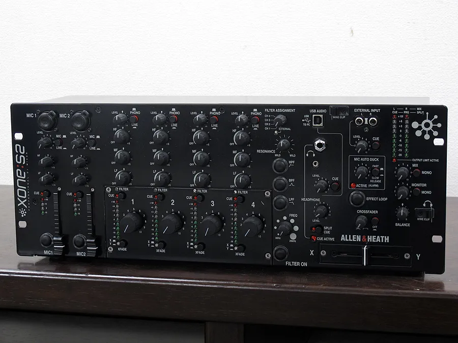 Allen&Heath XONE:S2 4ch DJミキサー ラックマウント型