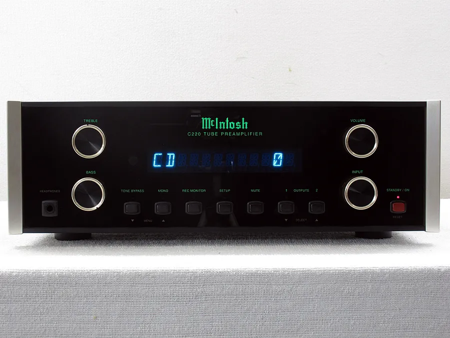 マッキントッシュ Mcintosh C220 真空管プリアンプ