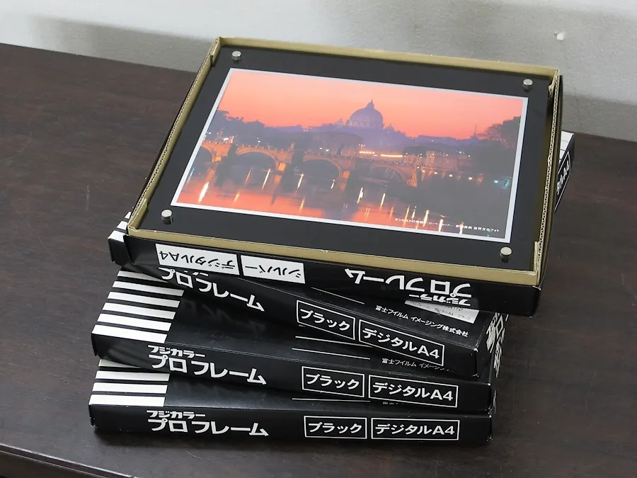 FUJICOLOR 1167 プロフレーム デジタルA4 額縁 4個セット