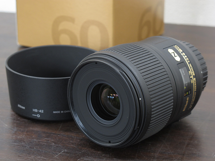 Nikon AF-S Micro NIKKOR 60mm f/2.8G ED カメラレンズ