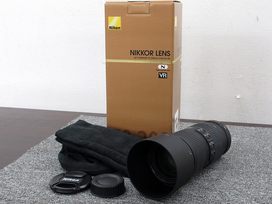 Nikon AF-S NIKKOR 70-200mm f/4G ED VR カメラレンズ