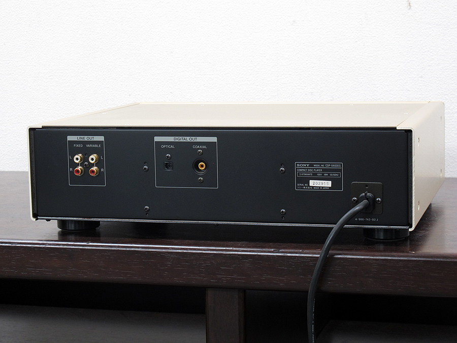 ソニー SONY CDP-XA50ES CDデッキ @22744 / 中古オーディオ買取、販売