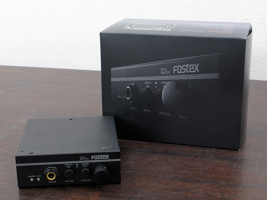 フォステクス FOSTEX HP-A3 USB DAC ヘッドフォンアンプ @22810 / 中古オーディオ買取、販売、通販のショップアフロ