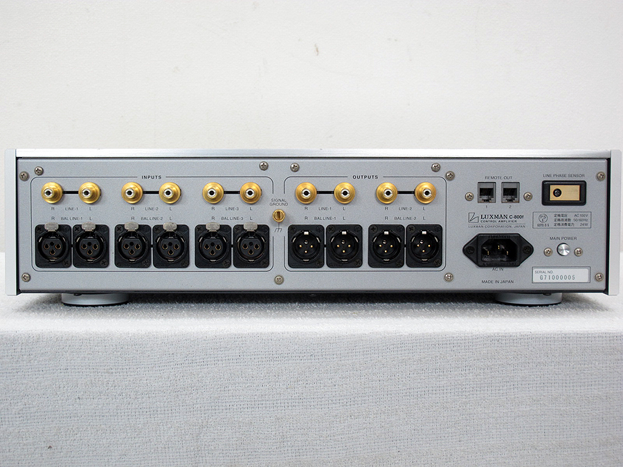 ラックスマン LUXMAN C-800f プリアンプ @22933 / 中古