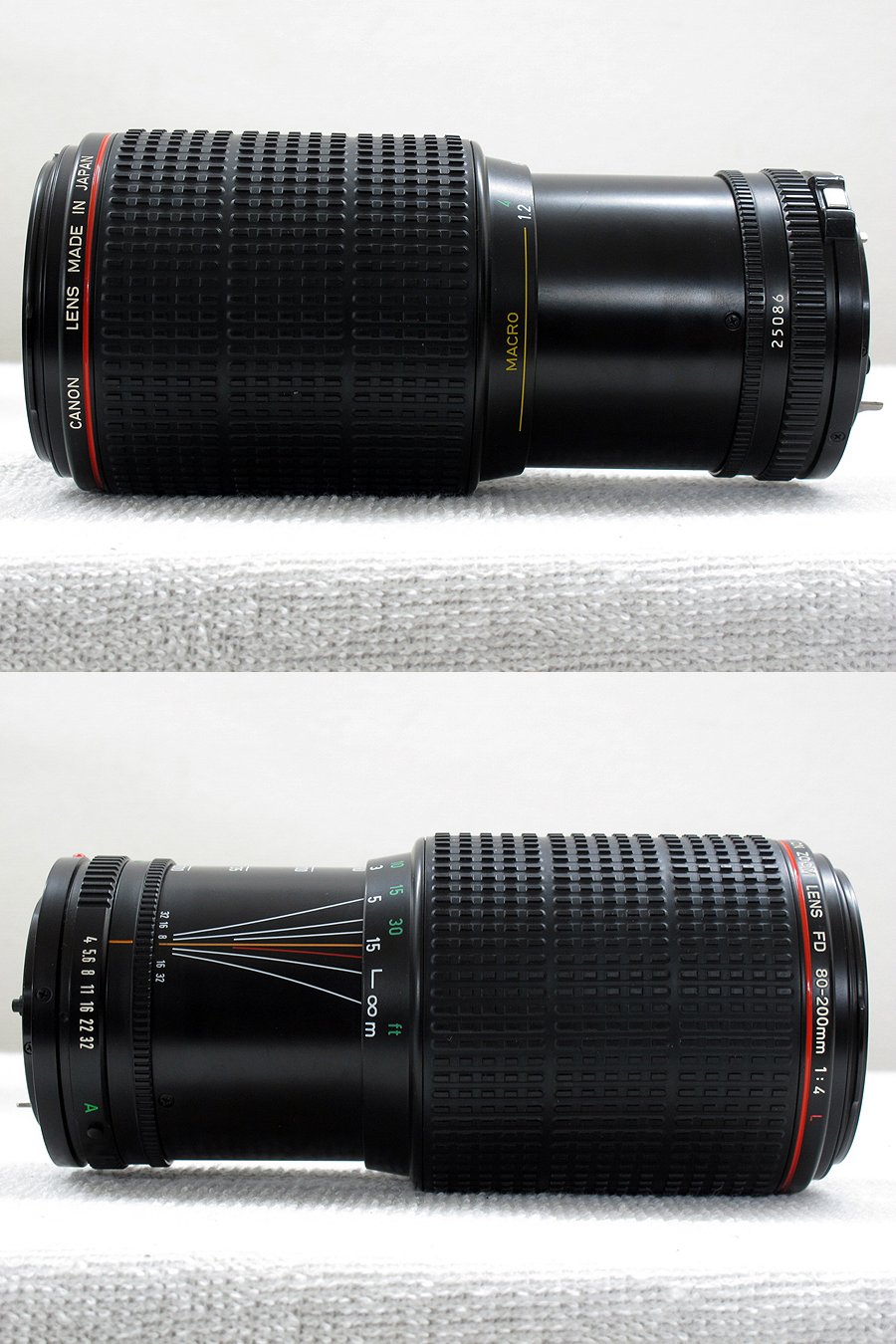 キヤノン Canon FD 80-200mm F4L カメラレンズ @23009 / 中古