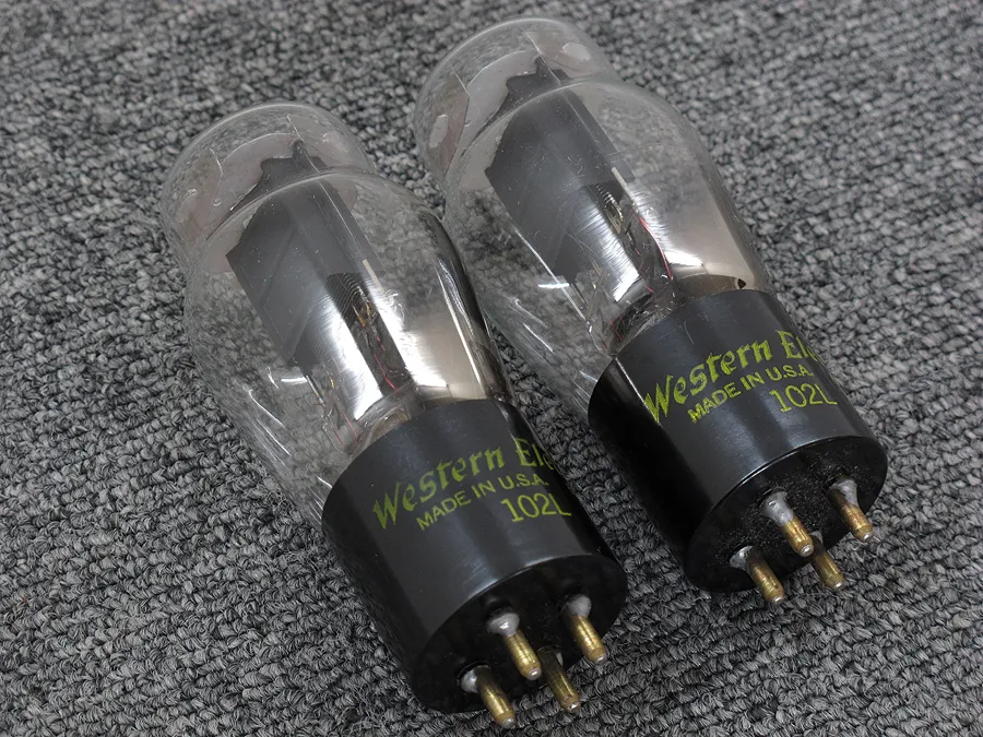 Western Electric 102L(60年代2本) 真空管
