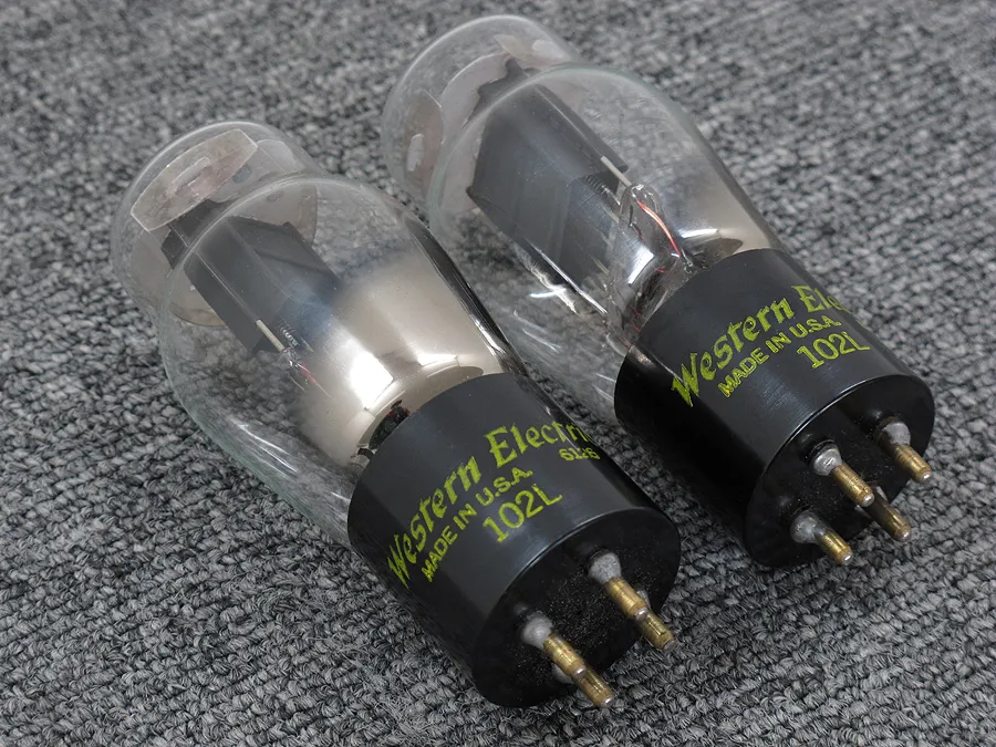 Western Electric 102L(60年代2本) 真空管