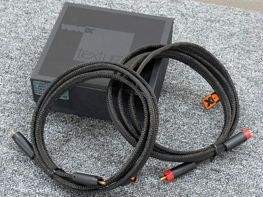 VOVOX textura IC-DIS1.5M 1.5mペア RCAケーブル 元箱付 @15138 / 中古