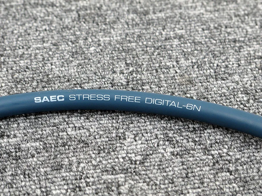 SAEC STRESS FREE DIGITAL-6N 同軸ケーブル 0.6m @16884｜中古