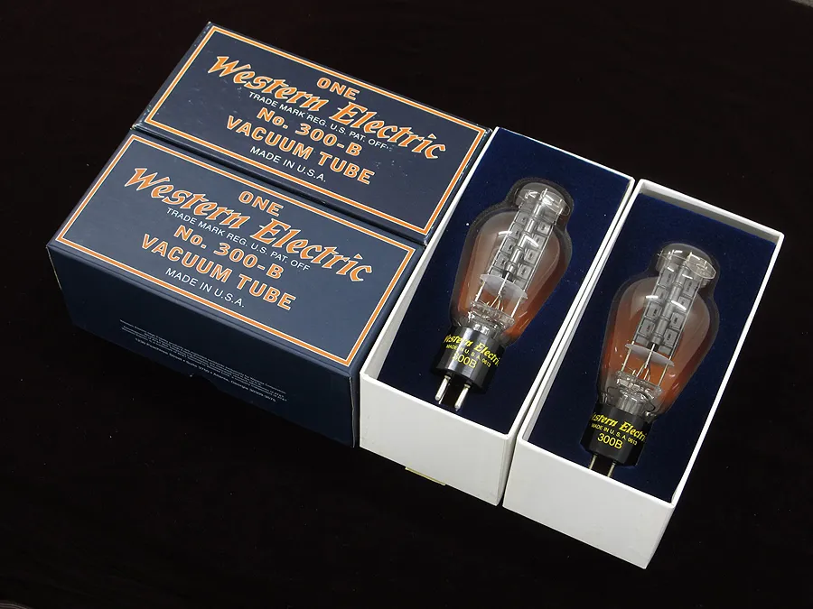 Western Electric 300B 真空管 元箱付 2006年製ペア