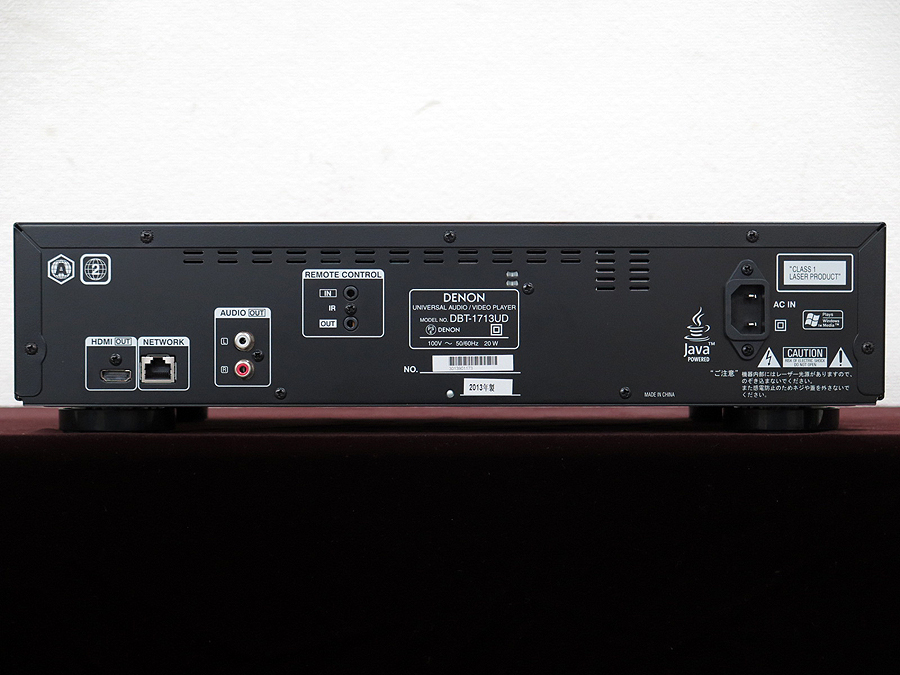 美品】デノン DENON DBT-1713UD BDプレーヤー @23247 / 中古オーディオ