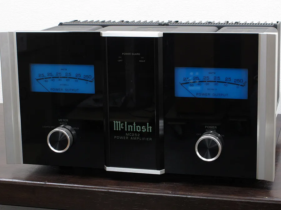 マッキントッシュ Mcintosh MC252 パワーアンプ